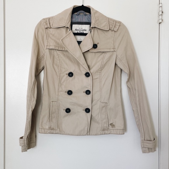 Abercrombie & Fitch trench coat - Picture 1 of 8